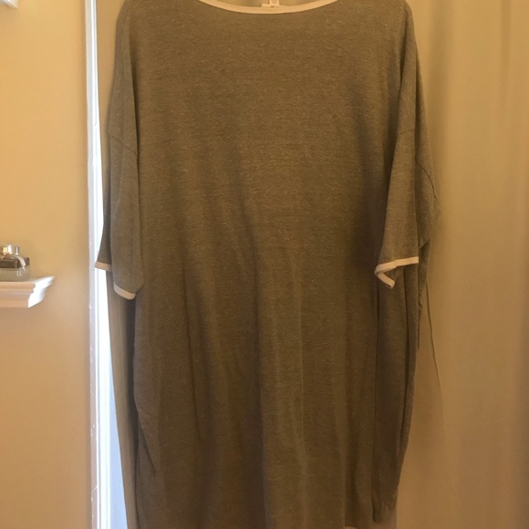 Gray Lularoe Irma Top - Picture 3 of 3